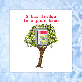 12おもしろい日クリスマスパラトリッジ梨の木フラット シーズンカード