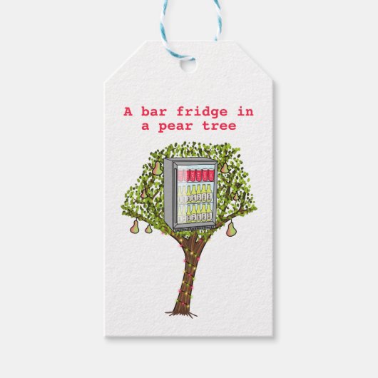 12おもしろい日クリスマスホリデーギフトラベル ギフトタグ (正面)