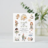 12お洒落日のクリスマス シーズンポストカード (スタンド正面)