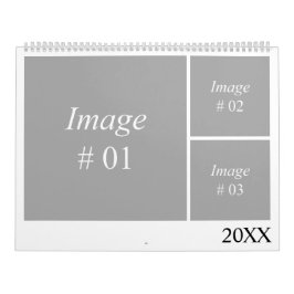 12か月のインスタグラム収集テンプレート カレンダー