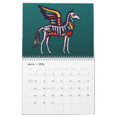 12か月のウォールカレンダー異教の- カレンダー (3月 2026)