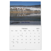 12か月のスイス連邦共和国のまわり カレンダー (2月 2027)