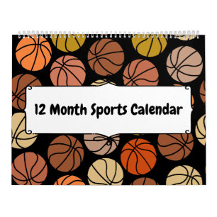 12か月のスポーツカレンダー カレンダー