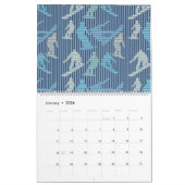 12か月のスポーツカレンダー カレンダー (1月 2026)