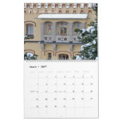12か月のババリア壁カレンダー カレンダー (3月 2027)