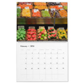 12か月のフードイメージコレクション カレンダー (2月 2026)