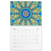 12か月の万華鏡のように千変万化するパターン予定表 カレンダー (3月 2026)
