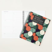 12か月の抽象芸術ブラシストローク（毎日） プランナー手帳 (ディスプレー)