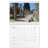 12か月の旅行イタリア写真カレンダー カレンダー (3月 2027)