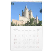 12か月の旅行スペイン写真カレンダー カレンダー (1月 2027)
