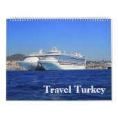 12か月の旅行トルコ写真カレンダー カレンダー (カバー)