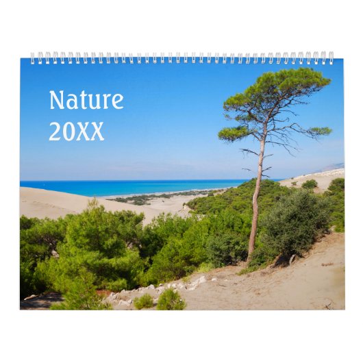 12か月の自然カレンダー カレンダー (カバー)