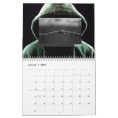 12か月の論争カレンダー カレンダー (1月 2027)