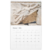 12か月エフェソス、トルコ暦 カレンダー (2月 2026)