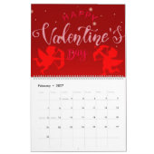 12か月カレンダー カレンダー (2月 2027)