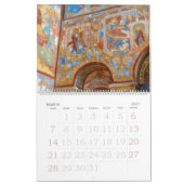 12か月フレスコロシアのーズ写真カレンダー カレンダー (3月 2027)
