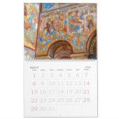 12か月フレスコロシアのーズ写真カレンダー カレンダー (3月 2026)