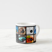 12のイメージとあなた自身の小型写真アルバムを作成して下さい! エスプレッソカップ (正面右)