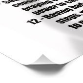 12のステップ フォトプリント            (角)