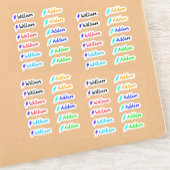 (12のセット)名ミニマル前ラお洒落ベル シール