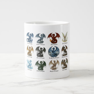 12のドラゴン ジャンボコーヒーマグカップ