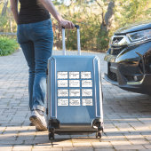 12の悲しみ引用文植物学コーナーフレームスケッチ シール (スーツケースインサイチュ)