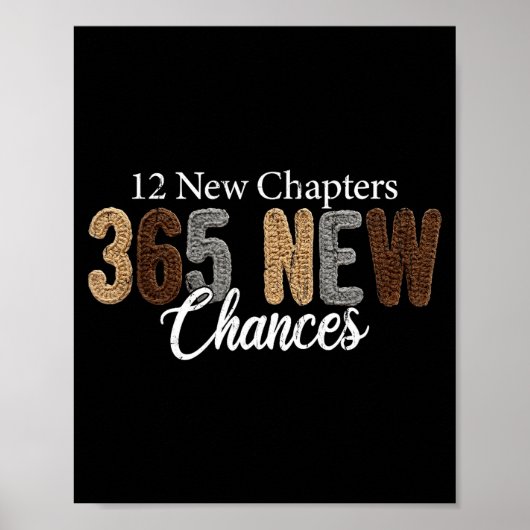 12の新しい章 365の新しいチャンス ポスター (正面)