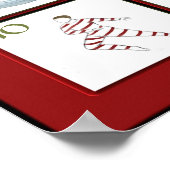 12の日のクリスマスポスターポスタープリント ポスター (角)