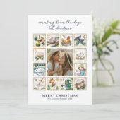 12の日のクリスマス写真 シーズンカード (スタンド正面)