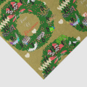 12の日ズオブクリスマスホリデーティッシュペーパー 薄葉紙 (詳細)