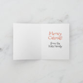 12の日折り畳みグリーティングカード カード (内部)