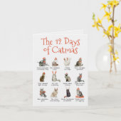 12の日折り畳みグリーティングカード カード (黄色い花)