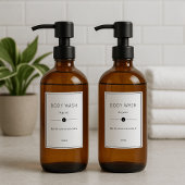 12の浴室防水パーソナライズされたラベルのセット シール