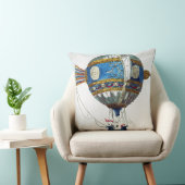 12の直径が付いている熱気球のために設計して下さい クッション (椅子)