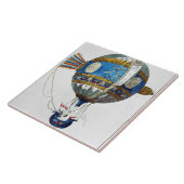 12の直径が付いている熱気球のために設計して下さい タイル (側面)