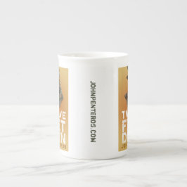 12の足は襲います ボーンチャイナマグカップ