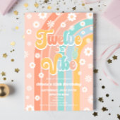 12はヴィーベレインボーデイジー12th誕生日パーティー 招待状