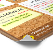 12ほとんどの誤解された言葉。バージョン2 ポスター (角)