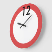 12アクリル時計 ラージ壁時計 (傾斜)
