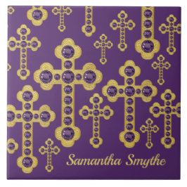 12アメジストで出芽フェイク十字 –  タイル