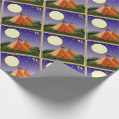 12イスラエルの部族ガッドアートプリント包装紙 ラッピングペーパー (角)