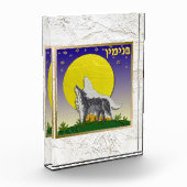 12イスラエルの部族ベンジャミンアートアクリルブロック フォトブロック (左)