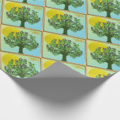 12イスラエル部族アッシャー美術プリント包装紙 ラッピングペーパー (角)