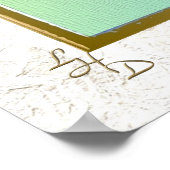 12イスラエル部族アッシャー芸術プリントポスター ポスター (角)