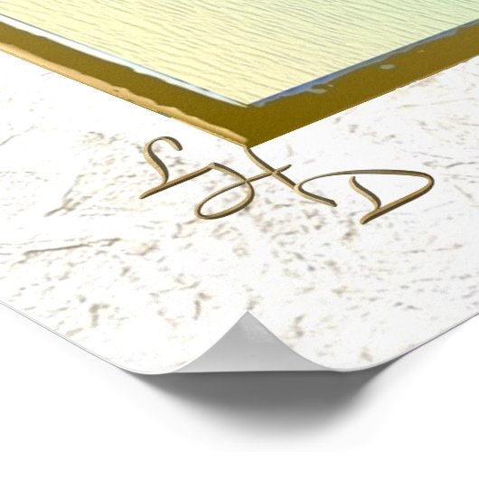 12イスラエル部族ダンアートプリントポスター ポスター (角)