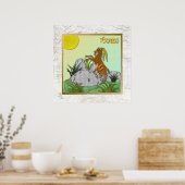 12イスラエル部族ナフタリ・アート・プリント・ポスター ポスター (キッチン)