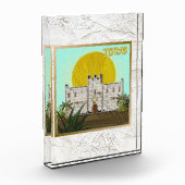 12イスラエル・シメオン・アート・アクリル・ブロック部族 フォトブロック (左)