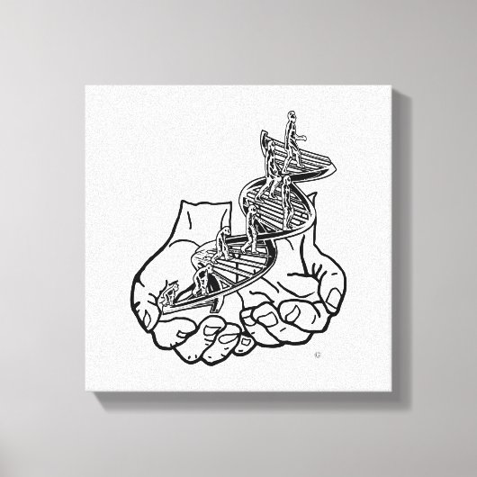 12インチx 12インチ、1.5インチ独身の、 キャンバスプリント (正面)