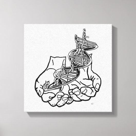 12インチx 12インチ、1.5インチ独身の、 キャンバスプリント (正面)