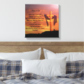 12インチx 12インチ、.75インチ独身の、 キャンバスプリント (インサイチュ (寝室))